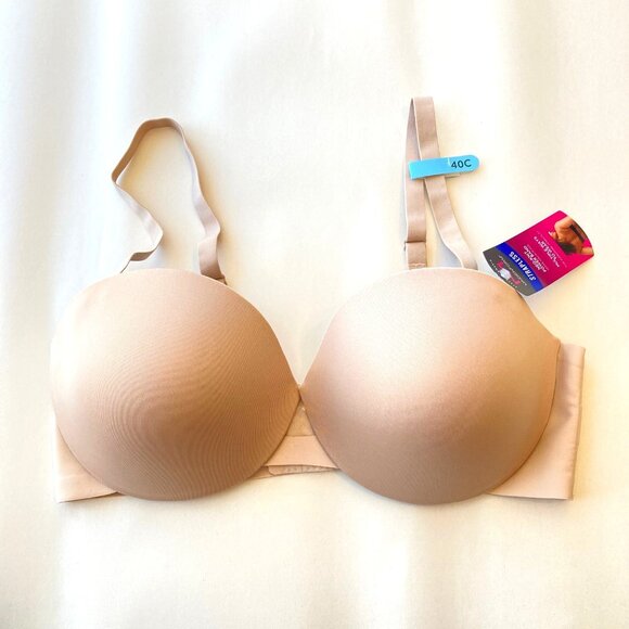 Maidenform DreamWire Strapless Multiway Underwire Bra 40C Almond DM2310 NWT - Picture 1 of 8